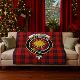 MacLeod of Raasay Tartan Crest Quilt